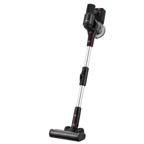 Вертикальный пылесос Kitfort КТ-5388 (черный/розовый) 