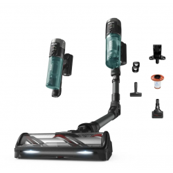 Вертикальный пылесос Tefal X-Force FLEX 12.60 Neo TY9L42WO (серый/зеленый)