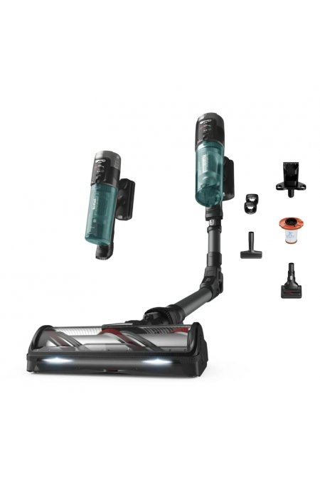 Вертикальный пылесос Tefal X-Force FLEX 12.60 Neo TY9L42WO (серый/зеленый) 1
