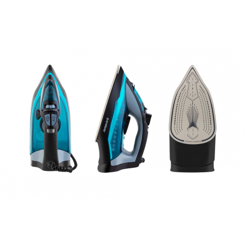 Утюг Endever Delta-234 (черный/лазурно-синий) 1